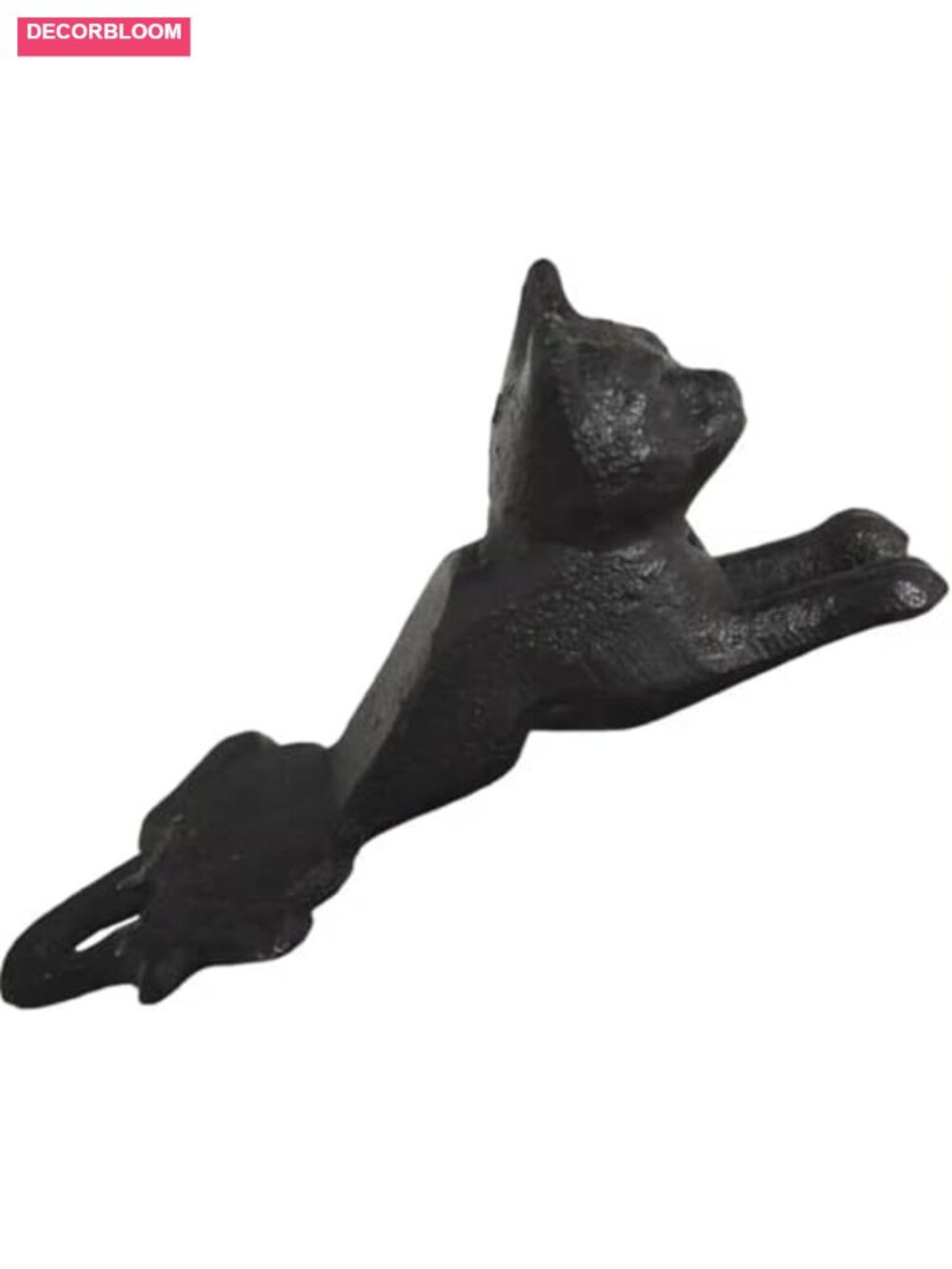 Heavy Duty Cast Iron Cat Door Stop Decorative Wedge Stopper Anti-Collision Wall - Picture 3 of 6